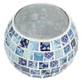 thumbnail image 1 of Tealight Candle Holder, Tealight Holder Mosaic Designs Handcrafted Texture  For Makeup Stand, 1 of 8