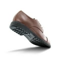 thumbnail image 3 of Apex Lexington Cap Toe Men's Oxford Dress Shoe In Brown, 3 of 4