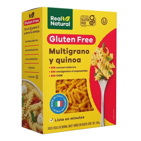 Pasta Real Natural Fusilli Sin Gluten 340g