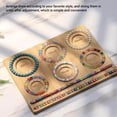 thumbnail image 4 of Making Jewelry Making Bead Board 15-20cm Scale Solid Wood Jewelry Making Supplies Bead Tray for Handcraft, 4 of 7