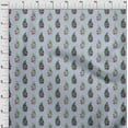 thumbnail image 3 of oneOone Cotton Poplin Fabric Leaves & Floral Block Decor Fabric Printed BTY 42 Inch Wide, 3 of 4