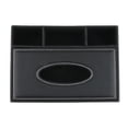 thumbnail image 4 of Servilletero Rectangular Soledad Caja de Pañuelos Faciales de Cuero, 4 of 10