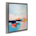 thumbnail image 3 of Stupell Industries Coastal Vivid Boat Reflection Gray Floating Frame Canvas Art, 18 x 18, by Irena Orlov, 3 of 8
