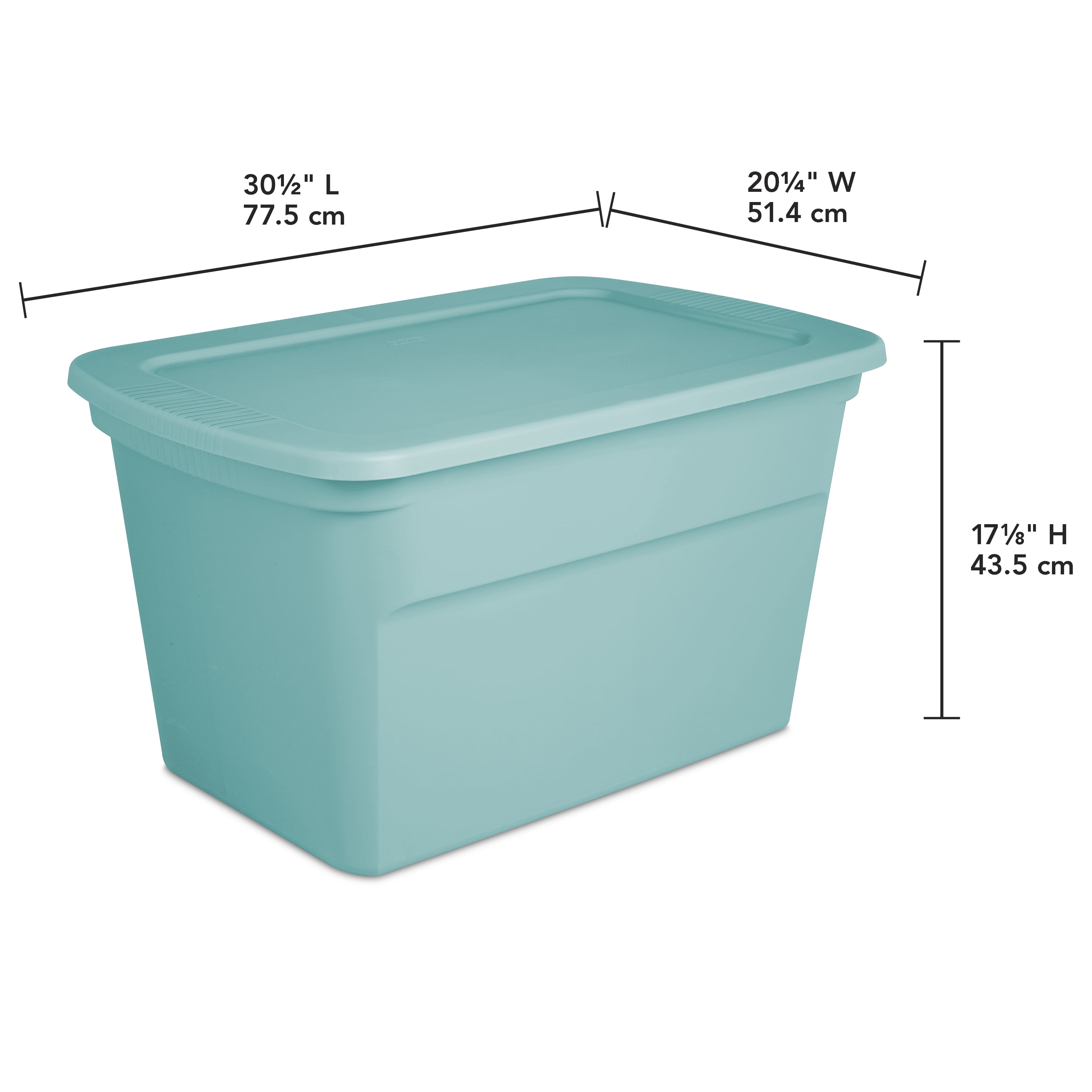 30 gallon totes on sale