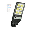 Ckraxd Outdoor Solar LED Street Light with Motion Sensor, Remote Controlled Human Body Sensing