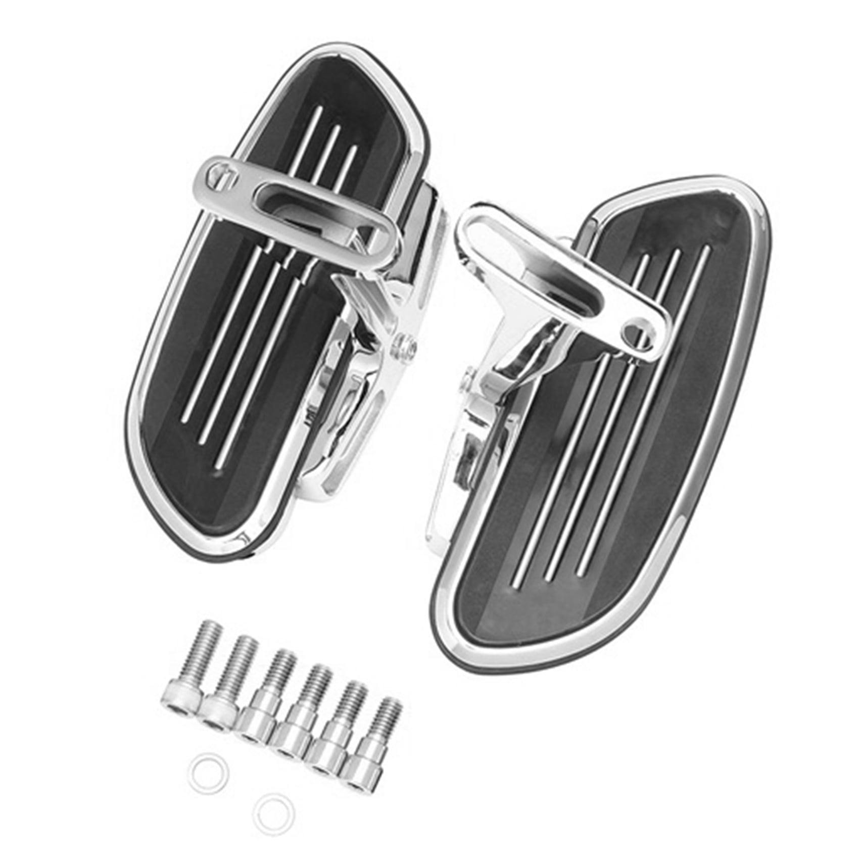 Motorcycle Passenger Floorboard Streamliner Footboard for Touring Road