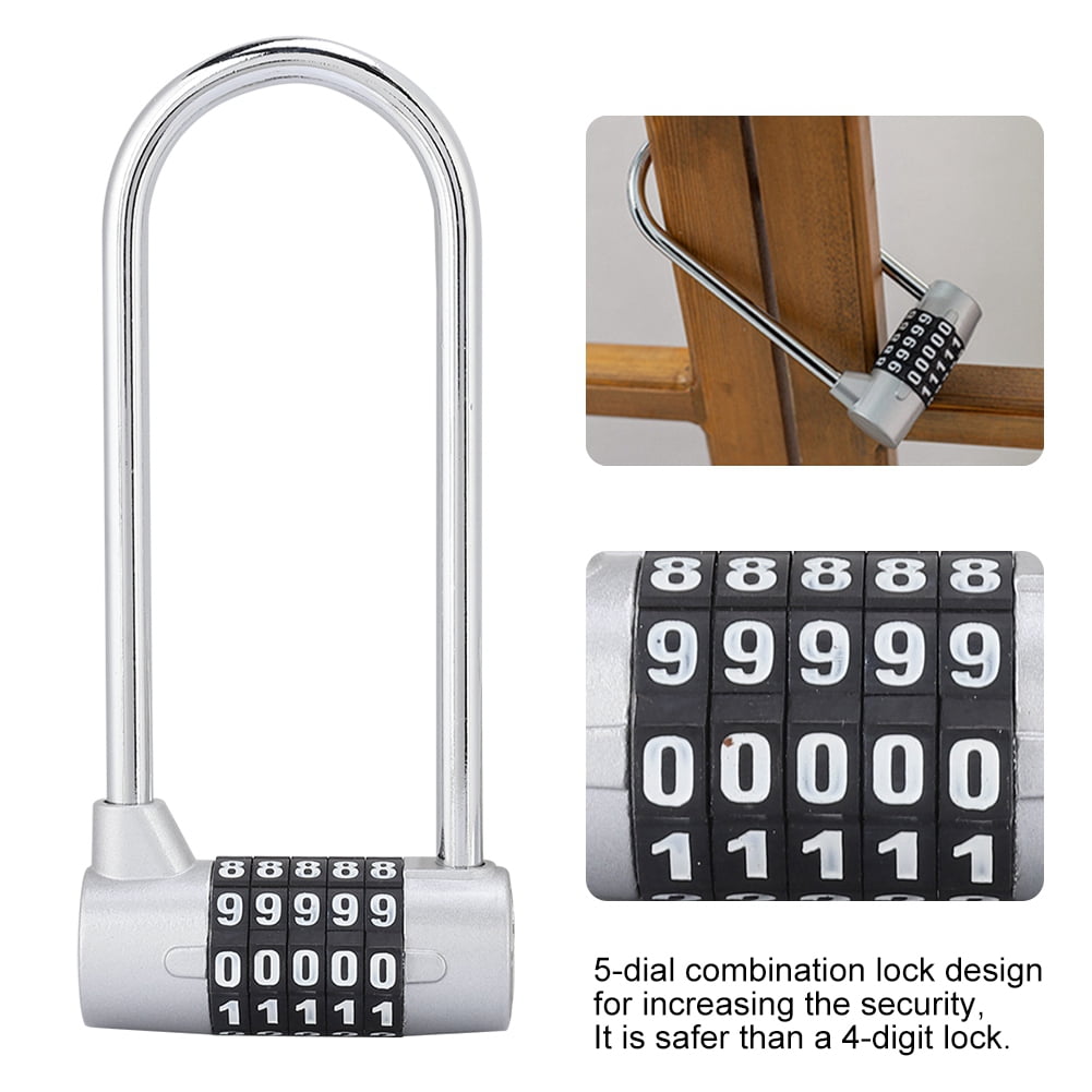 4-Pack 5-Letter Word Locks – Resettable Combination Padlocks For Gym, School & Toolboxes