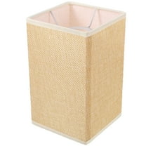 RENACLIPY Beige Square Metal Lampshade Set for Table Lamps, Vintage Style Lamp Shades 7.9x4.7x4.7 inches