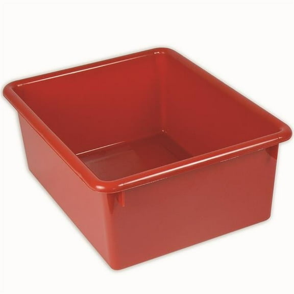 5in Stowaway Letter Box, Red No Lid - 13 x 10.5 x 5 in. - 3 Each
