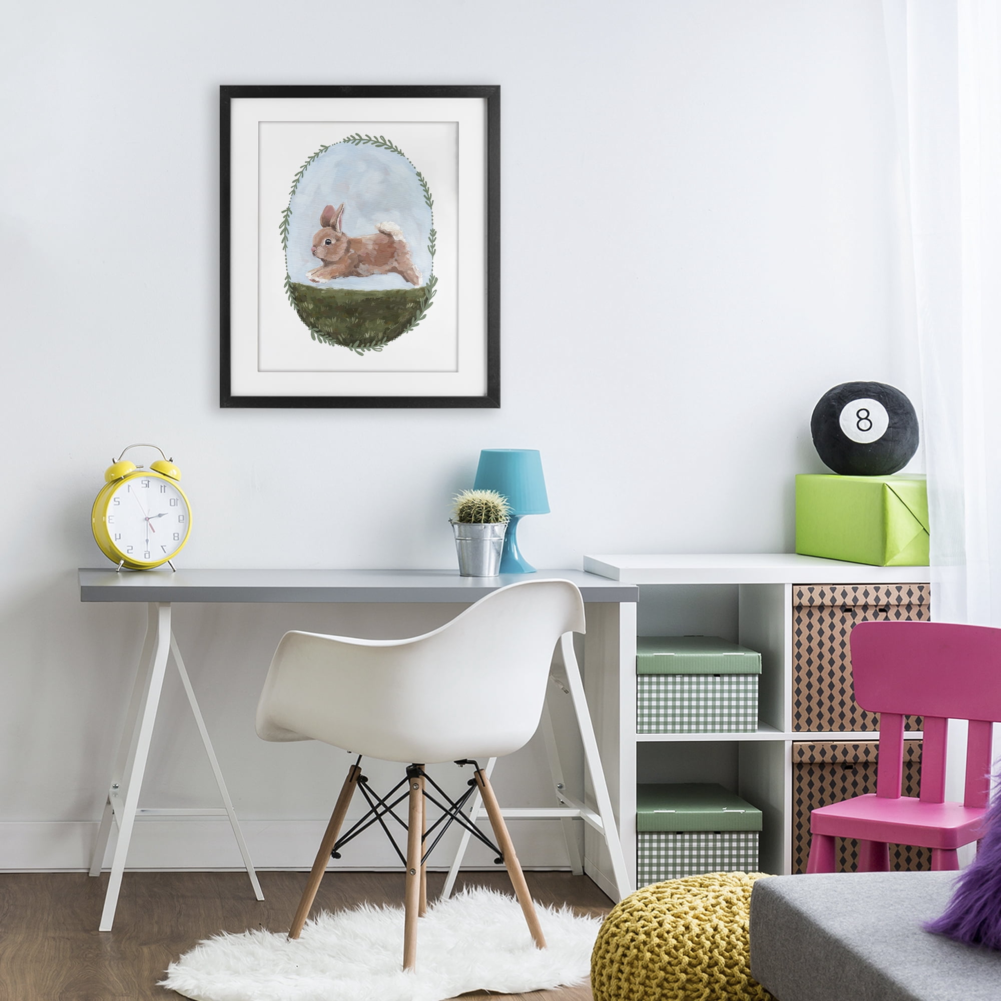 Stupell Industries The Goodness of Spring Black Framed Print Under Glass, design by Sara Baker