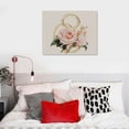 thumbnail image 4 of Nawypu  Bright Fashion Brand Glam Snake White Floral, Design by Ziwei Li Canvas Wall Art,, 4 of 4