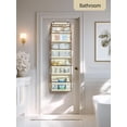 thumbnail image 3 of LazySpin Over The Door Hanging Organizer 1 Pack, Beige, 3 of 9