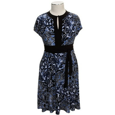 Women's Plus Flora Jersey Dress