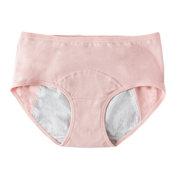 Gyratedream Adolescent Girls Menstrual Period Cotton Physiological Pants Anti-Side-Leakage Comfortable Underwear