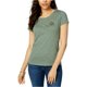 thumbnail image 2 of Camiseta básica maison Jules Bee Patch Crew para mujer verde mediana, 2 of 2