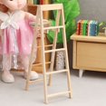 thumbnail image 3 of Escalera de madera en miniatura para casa de muñecas a escala 1:12 para casa de muñecas, 3 of 3