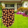 thumbnail image 3 of Wukai Cartoon Pizza Print Garden Flag 12.5x18 Inch Double Sided Sun-resistant Rain-resistant, Wrinkle-resistant Colorfast(Only Flag), 3 of 7
