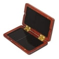 thumbnail image 1 of MasteelfCA Walnut Reed Case Box Holder Breathable for Saxophone Clarinet (Dark Red), 1 of 8