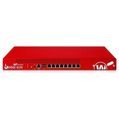 UPC: 0654522361318 | WatchGuard Firebox M290 Network Security/Firewall Appliance – 8 Port – 10/100/1000Base-T – Gigabit Ethernet – 8 x RJ-45 – 1 Total Expansion Slots – 1 Year Total Security Suite