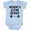 AE-Light Blue, variant on Mommy Gym Buddy Workout Boys or Girls Baby Bodysuit