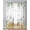 White, variant on Eucalyptus Leaves Sheer Curtains 63 Inch Length 2 Panels Set for Living Room/Bedroom, Daisy Flower Spring Watercolor Country Floral Bee Kitchen Curtains Grommet Curtains Window Treatments 42"x63"x2