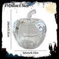 thumbnail image 3 of Pumpkin Serving Tray with Lid - Halloween Party Snacks Candy Holder - Creative Party Favors Candy Dish, 3 of 9