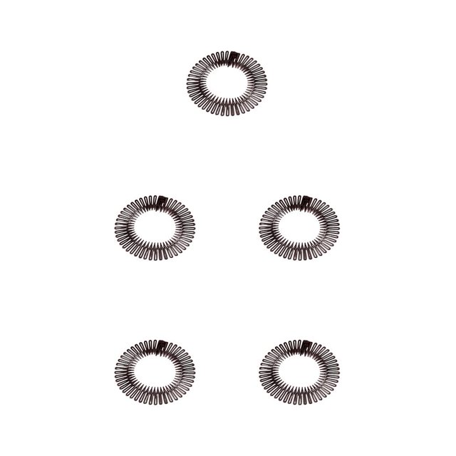 Clips para peine de peluca Soidarity accesorios de salón de estilismo color Negro