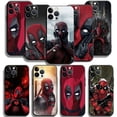 thumbnail image 2 of Funda de teléfono de silicona de Marvel Deadpool para Apple iPhone 15, 11, 14, 13, 12 Pro Max, 13, 12 Mini, XS Max, XR, X, 7, 8 Plus, 2 of 5