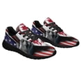 thumbnail image 6 of Welsh American flag Shoes Sneakers Black Size 8.5, 6 of 7