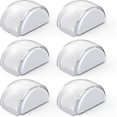 thumbnail image 1 of Door Stops, Transparent Door Stops Adhesive Door Stops for Floors and Parquet, Door Stops Protection for Doors and Walls, 6pcs, 1 of 5