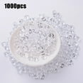 thumbnail image 1 of Bgsha 1000pcs 3-10mm Mixed Transparent Acrylic Crystal Wedding Party Decro, 1 of 9
