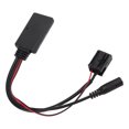 thumbnail image 4 of Cable auxiliar Bluetooth universal para automóvil con micrófono incorporado para llamadas manos libres, compatible con las series 5 y 6, diseño duradero de 12 pines, 4 of 8