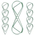 thumbnail image 4 of 10Pcs Paper Note Metal Clips Decorative Bills Clamp Dripping Shaped Pin Office Accessories, 4 of 4