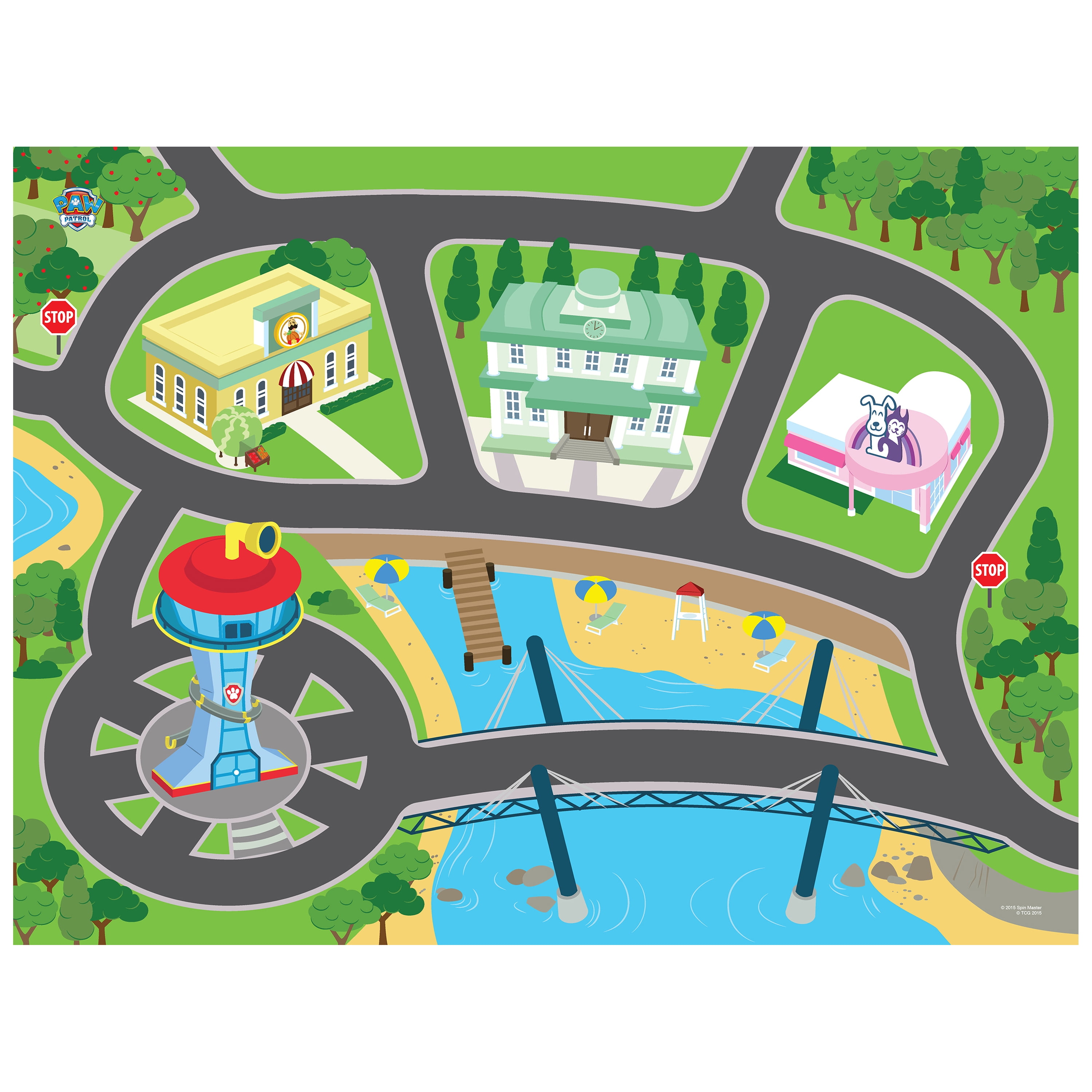 paw patrol play mat