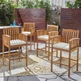 thumbnail image 4 of Noble House Casa Tabouret de Bar en Acacia - Ensemble de 4, Naturel, 4 of 14