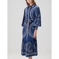 thumbnail image 4 of Women's Summer New Printed Long Shirt Collar Dress, 4 of 5