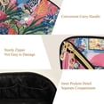thumbnail image 5 of FORMRS Makeup Bag Travel Cosmetic Organizer for Women Fold Flat Zipper Pouch with Handle, Art Cat, 5 of 8