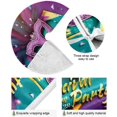 thumbnail image 2 of Coolnut Mardi Gras Christmas Tree Skirt Tree Skirt for Holiday Party Home Christmas Day Ornaments36", 2 of 6