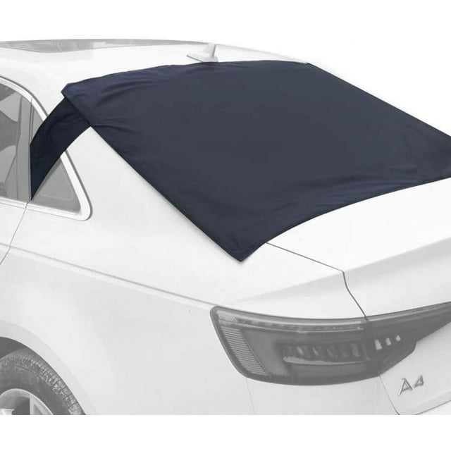 LAICAIW Rear Windscreen Snow Cover, Anti Foil Ice Dust Sun Windshield Frost Covers & Sun Shade Protector for Vehicle Rear Windshield