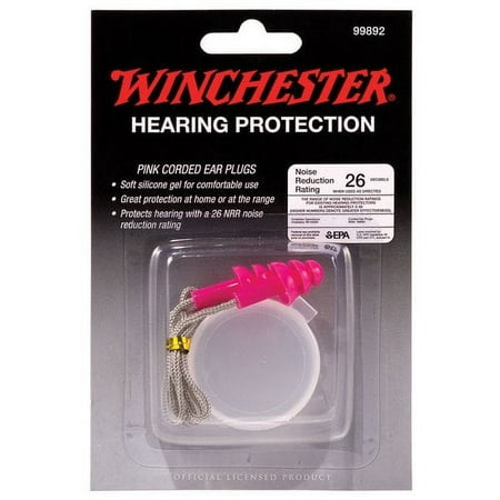 Winchester Pink Corded Hearing Plugs
