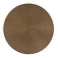 thumbnail image 2 of Beaumont Lane Transitional 10"W Round Metal Pedestal End Table in Gold, 2 of 4
