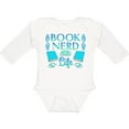 thumbnail image 3 of Inktastic Book Nerd for Life Boys or Girls Long Sleeve Baby Bodysuit, 3 of 5