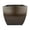 Brown, variant on Root and Stock Pacifica Square Curved Planter Box