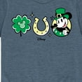 thumbnail image 3 of Disney - Mickey St Patricks Icons - Toddler And Youth Short Sleeve Graphic T-Shirt, 3 of 5