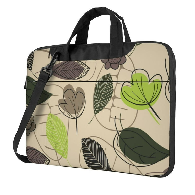Leaf Texture Design Laptop Bag, 14 inch Laptop or Tablet, Business 
