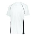 thumbnail image 2 of Augusta Sportswear Boys 1561 Large White/Black, 2 of 3