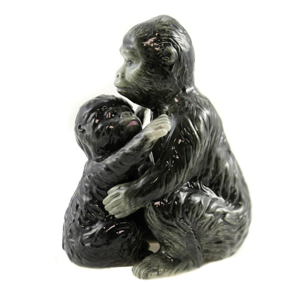 Pacific Giftware 4.75 inches Gorilla Family Magnetic Salt and Pepper Shaker Kitchen Set