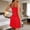 (Fashion 57)Red, variant on Aimik Women's Satin Thin Strap Nightgown Summer Dark Green Mini Sleep Dress Silky Smooth Bedroom Lounge Slip Dress