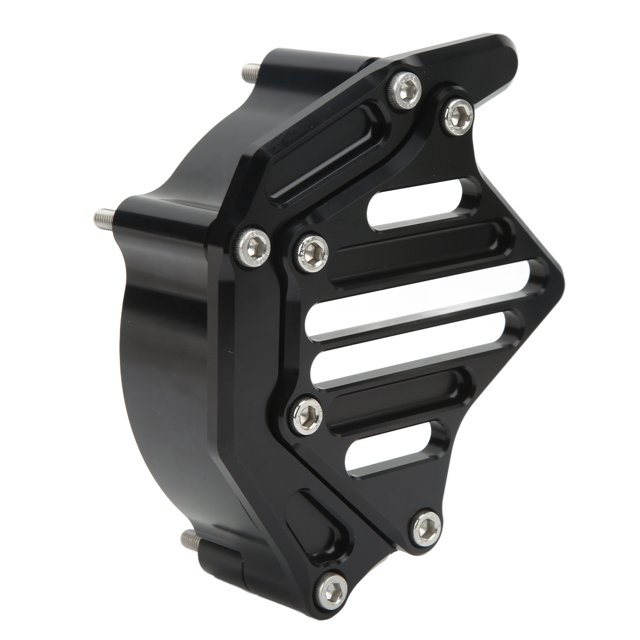 Sprocket Guard Cover, Motorcycle Chain Protector Easy Install Strong Strength Black For Motorbike