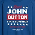 thumbnail image 3 of Yellowstone - Elect John Dutton Governor - Men's Long Sleeve T-Shirt, 3 of 6